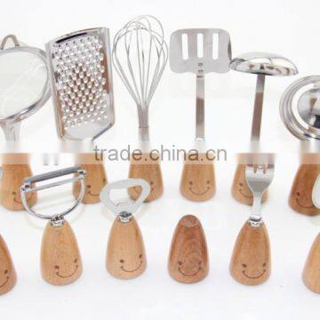 Wholesale South Korea Kitchenware Set Wooden Handle photo-4