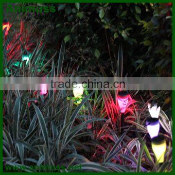 Rainbow color changing Lawn Path Lamp solar garden stick light solar powered led stick light                        
                                                Quality Choice