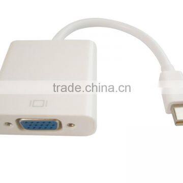 Mini Displayport Male | Thunderbolt To Hd15 VGA Female Adapter cable