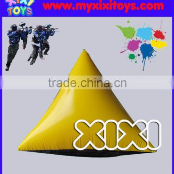 XIXI Paintball Shooting Game Medium Dorito Inflatable Paintball Bunkers