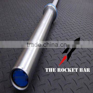 Weight lifting bar,Olympic Barbell,ROCKET BAR (MEN): HARD CHROME