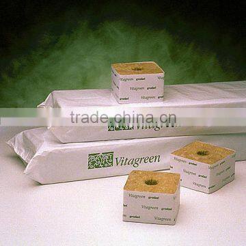 Plant rockwool , hydroponic rockwool hydroponic system