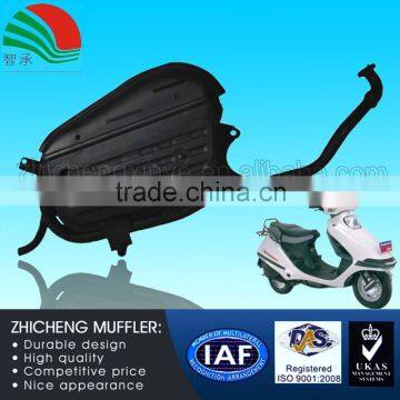 125CC Black Heat Resistant Scooter Universal Silencer