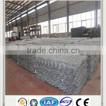 Hexagonal Galvanized Stone Gabion Fencing/ Stone Gabion Basket Price/hardware mesh gabion wall