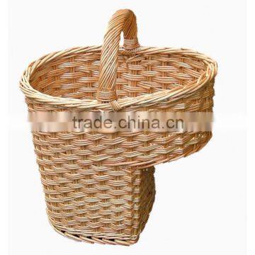 wholesale wicker step storage basket for home