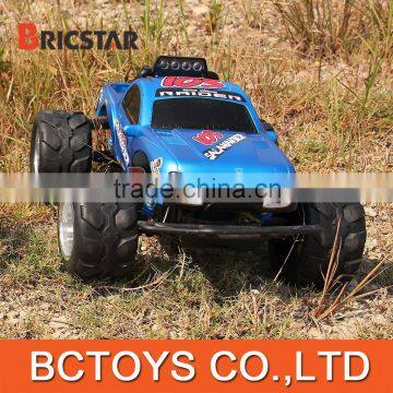 Newest 4CH 1:10 large scale digital FC103 plastic rc truck toy truck with LED lights.