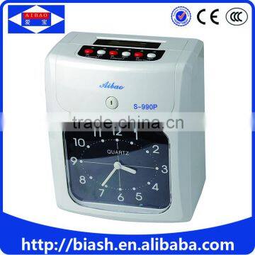 Paying Time Card Punching Attendance Machine photo-5