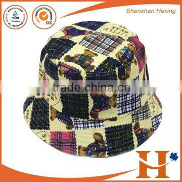 custom high quality fisherman cap,printing bucket hat