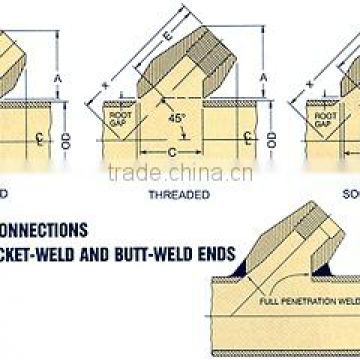 high quality 45 degree pipe fitting lateral tee