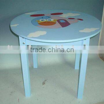 Wooden children's round-table