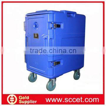 PE plastic cooler cabinet, insulated cabinet by rotomolding for cold transport