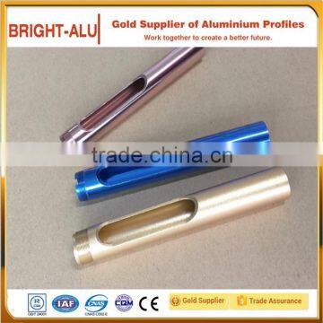 6000 series different kinds of customized colors light weight rectangular hollow aluminium extruded section profile