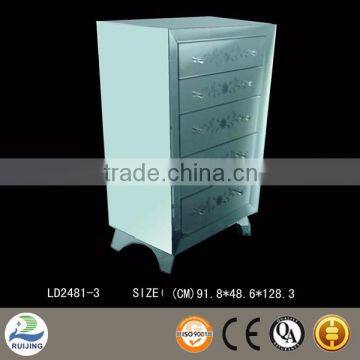 Hotel furniture decor mirror jewelry cabinet