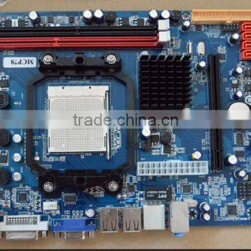 The new AMD AM2 cpu, AM2+AM3 cpu DDR2/3 memory socket 940/930 motherboard with IDE, SATA2, DVI, VGA, Audio,Lan