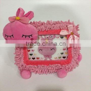 2015 OEM plush toy,custom plush toy photo frame