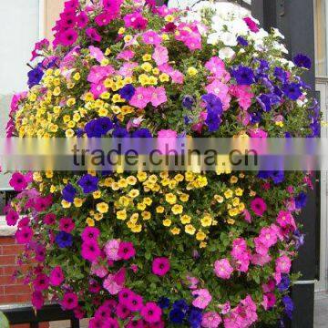 Awesome hanging flower artificial flowers hanging basket