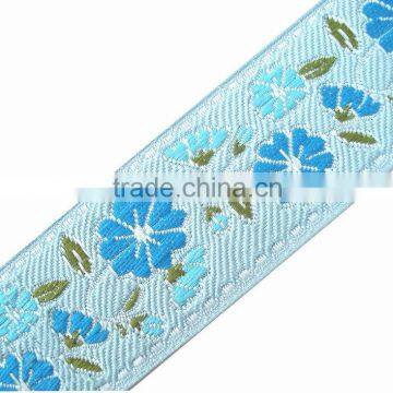 Jacquard fabric webbing ribbon strap gift decoative