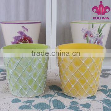 Factory Manufacture OEM Decor Art ceramic flower planters and pots