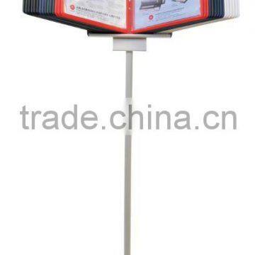 Steel Information Display Stand For 30 or 20 or10 piece A4 size panels