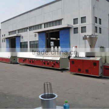 pvc profile extrusion line