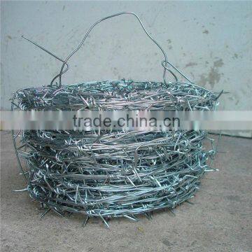 Hot dipped galvanized iron barbed wire