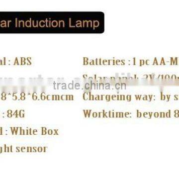 Super Bright 4LED Solar Rechargeable Sensor Light photo-6