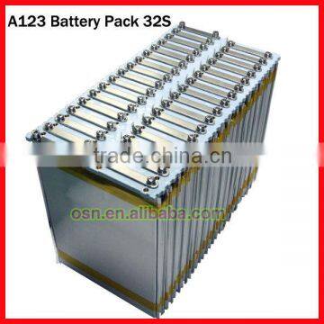 A123 battery Pack 96V 20AH for EV