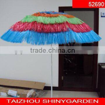 beach rainbow umbrella rainbow straw beach umbrella