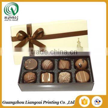 Print Personal Logo Small Chocolate Packaging Box Gift Packaging Box for Wedding Gift Packaging Supplier's Choice