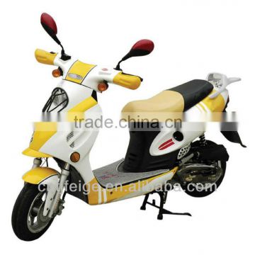 hot sale yellow color 16" 500W e-scooters with suspension fork