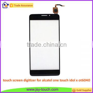 Smartphone touch screen digitizer for Alcatel One touch Idol x ot6040