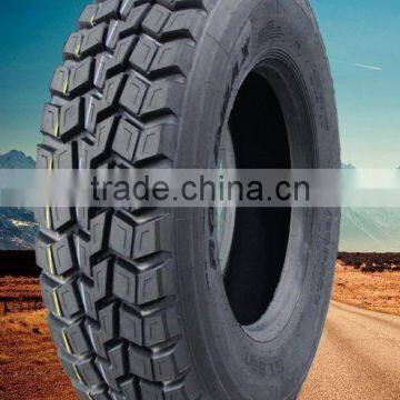 Goodyear quality truck tire 295/80R22.5 with ECE,GCC,ISO,DOT certificates