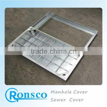 tank truck round manhole cover with frame