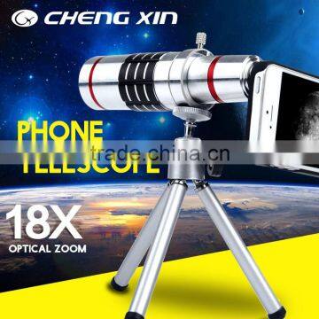 Chengxin 18X digital telescope mirror zoom lens with tripod accept OEM for mobile phone/Nikon                        
                                                Quality Choice