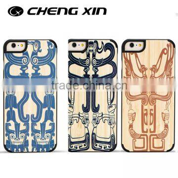 2016 Animal Antique Wood Case With Cute Monkey Design for Iphone 5 With Cheap Wholesale Price for Apple 6 Plus Supplier's Choice photo-4