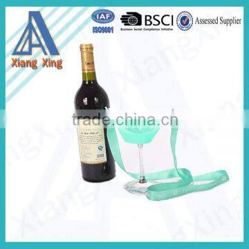 Eco-friendly custom wine glass holder lanyard