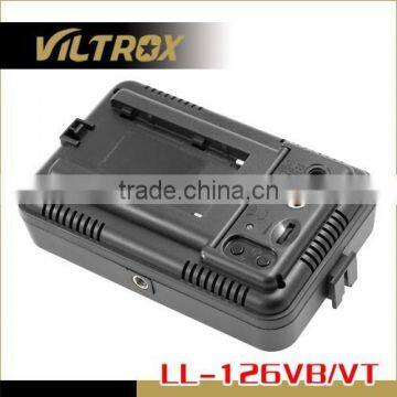Viltrox Changeable Color Temperature LED Video Shooting Studio Light LL-126VT for DSLR photo-2