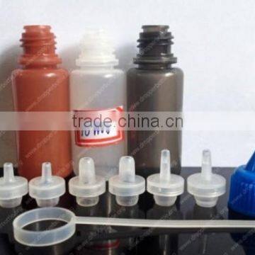 10ml 15ml 30ml amber plastic bottles