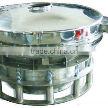 Vibrating separator for flour package