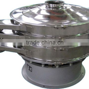 Dust tight food powder vibratory separator