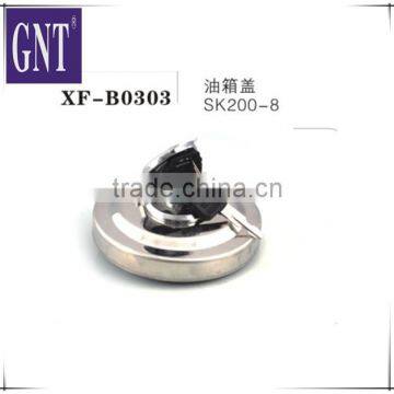 excavator fuel tank cap for SK200-8