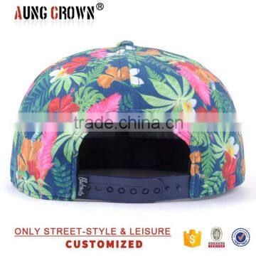 Promotional Snapback Hat/wholesale Fashion Hat/floral Snapback Hat photo-5
