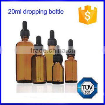 20ml amber glass dropper bottles