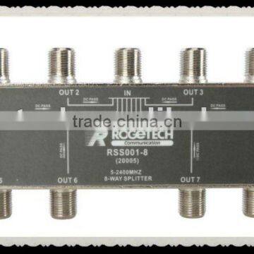 8 way satellite signal splitter(RSS001-8)