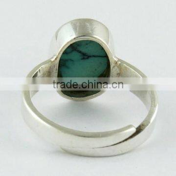Royston !! Turquoise 925 Sterling Silver Ring, Gemstone Silver Jewellery, Silver Jewellery photo-5