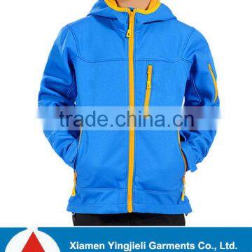 New European style simple Kid's soft shell jacket, wholesale boy softshell jackets,jacket softshell