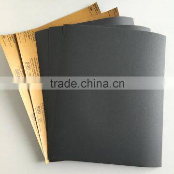 water proof silicon carbide sanding paper sand paper abrasive paper