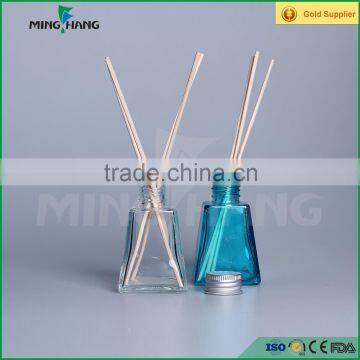 60ml square reed diffuser glass bottle with screw cap for sale