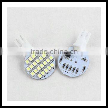 electric car dome light T10/921/194 White RV Trailer Interior light 24smd RV door light for toyota land cruiser