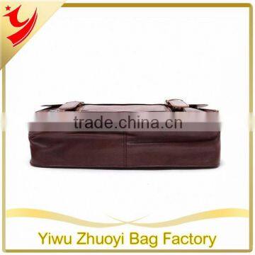 Vintage PU Leather Briefcase, Shoulder Business Laptop Bag, Messenger Bags photo-4